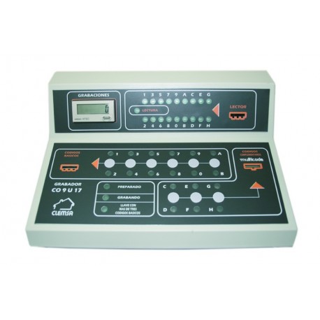 MAQUINA DUPLICADORA DE LLAVES MAGNETICAS MOD. CO9U17