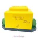 FUENTE ALIMENTACION ALTERNA 230 VAC. A 12 VAC-10 VA.