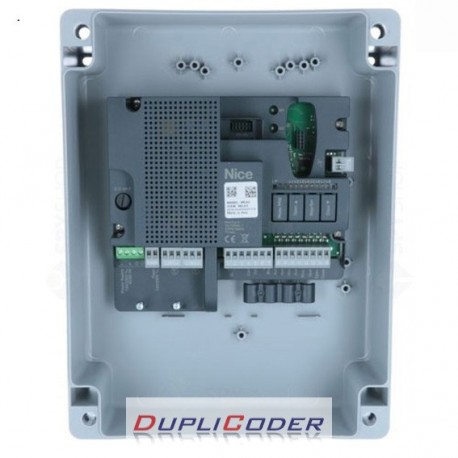 CUADRO NICE MC800 PARA 2 MOTORES 230 VAC.