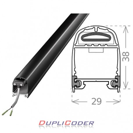 BANDA SEGURIDAD CONDUCTIVA COMPLETA MINI-CND 38 MM. R8K2