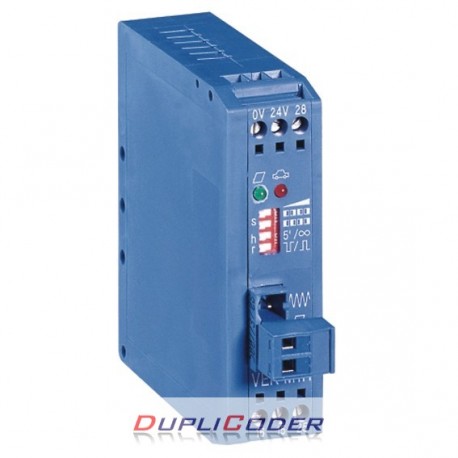 DETECTOR DE LAZO MAGNETICO CLEMSA 1 DE CANAL 12/24 VAC/DC.