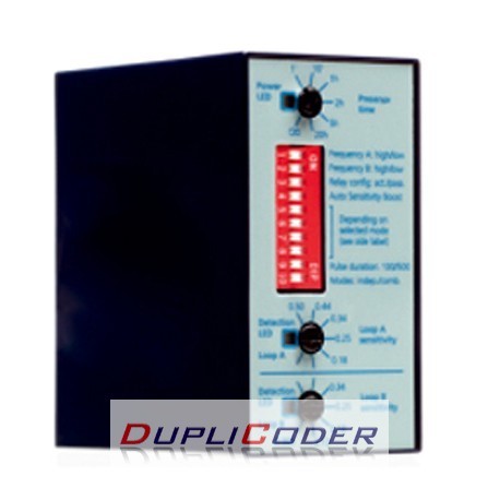 DETECTOR DE LAZO MAGNETICO CLEMSA 2 DE CANALES 230 VAC.