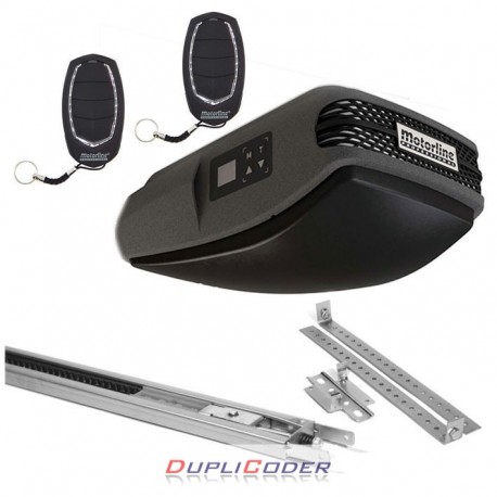 KIT MOTOR TECHO MOTORLINE ROSSO 1200 Nm. GUIA HIERRO 1 PIEZA