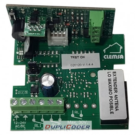 DECODIFICADOR CLEMSA TD420u MUTANCODE 12/24 V.