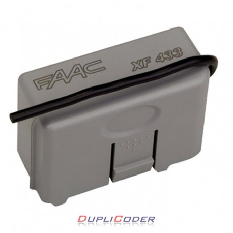 RECEPTOR FAAC XF433 ENCHUFABLE 1 CANAL DE 433,92 MHZ SLH