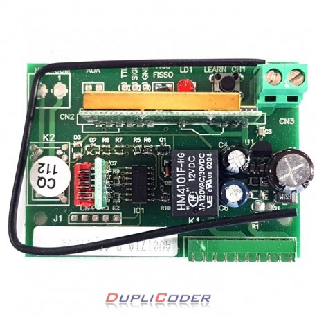 RECEPTOR GIBIDI AU01710 ENCHUFABLE 433,92 MHz 1 CANAL