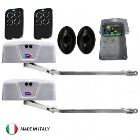 KIT 2 MOTORES VDS TEKNO 230V. ARTICULADO PARA PUERTA BATIENTE