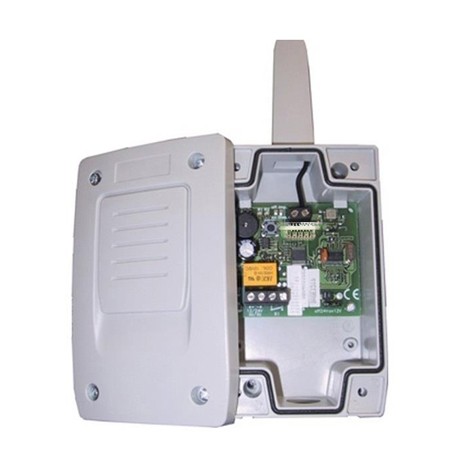 RECEPTOR GO EMFA BASE500 DE 12/24 V. 1 CANAL 868,35 MHZ