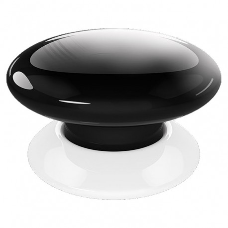 PULSADOR FIBARO "BUTTON / PUSH-CONTROL" 3,6 V. PARA CONTROLAR DISPOSITIVOS Z-WAVE COLOR NEGRO