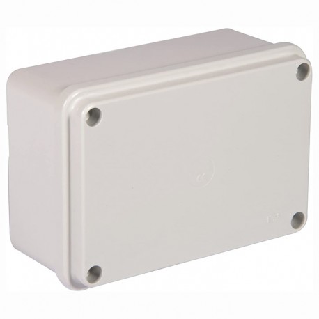 CAJA PVC ESTANCA PARA RECEPTOR 12 cm x 8 cm x 6 cm IP56