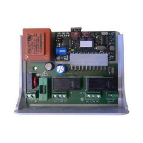 RECEPTOR ALLMATIC RX22016M DE 2 CANALES 230 Vac. 433,92 MHZ EVOLUTIVO TIPO KEELOG 30 CÓDIGOS